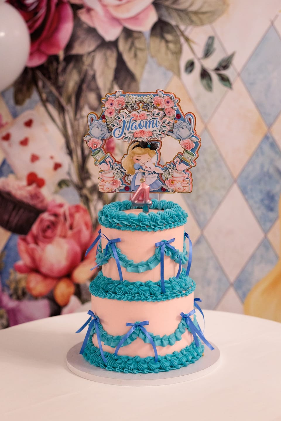 Customer photo review of Design your own Bespoke Vintage Cake