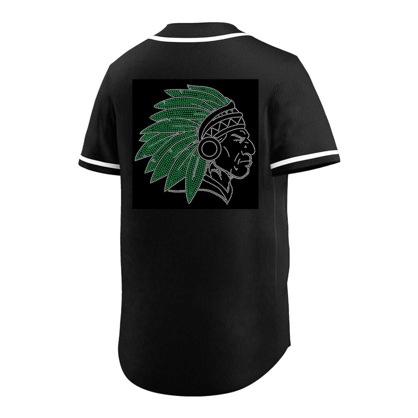 Customer photo review of Custom Black Royal-White Classic Style Authentic Baseball Jersey