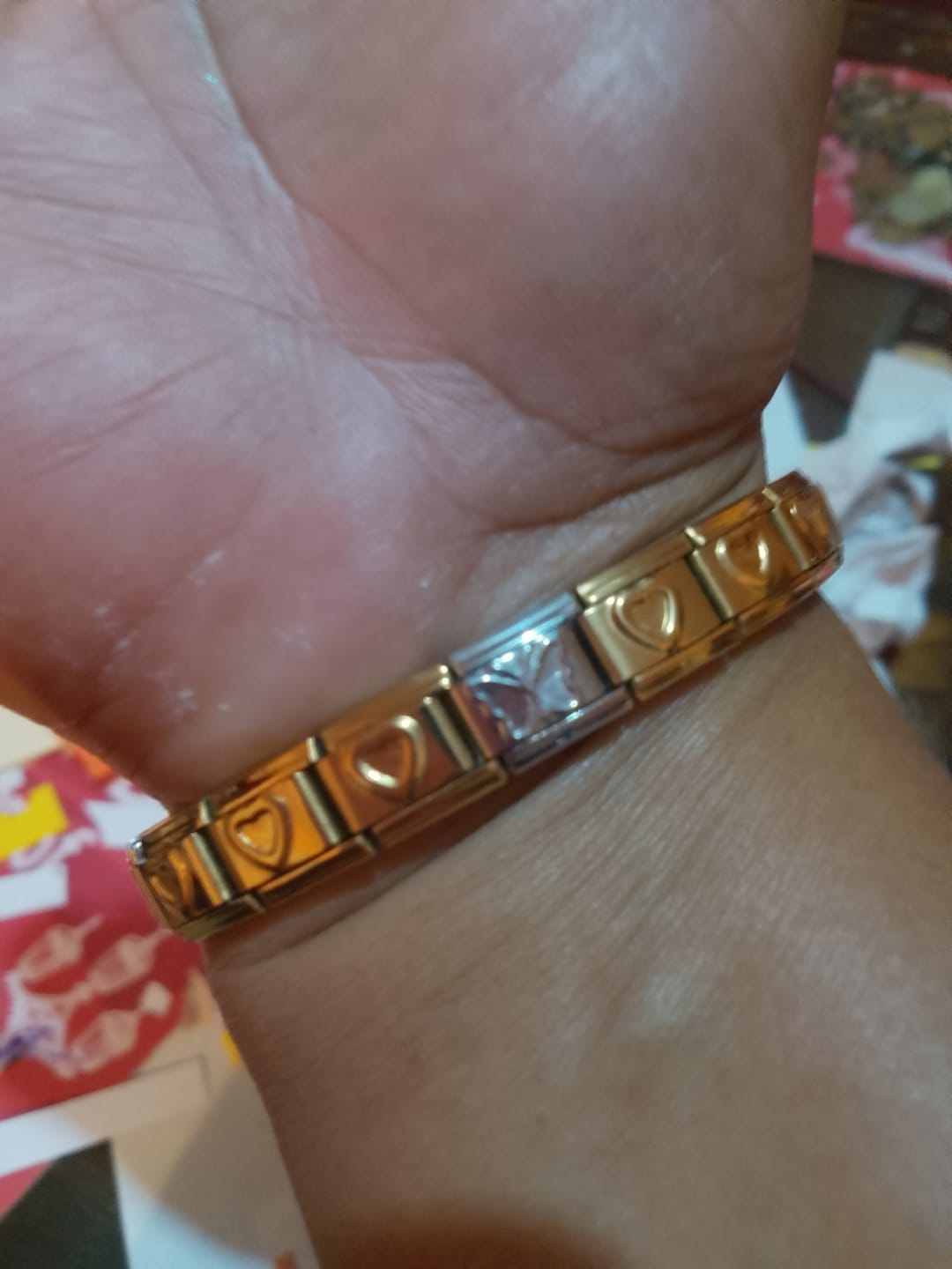 Customer photo review of Charm Letra R