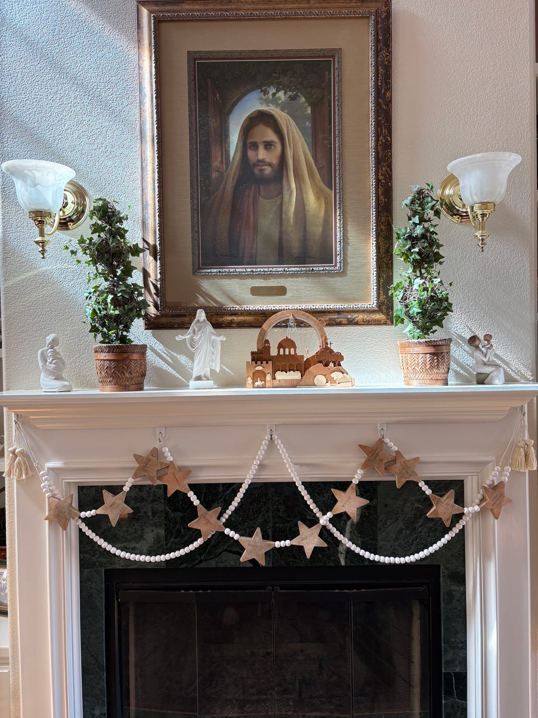 Customer photo review of Easter Creche Countdown | Light-Up and Music Display