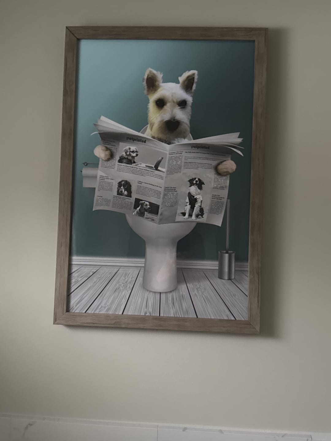 Customer photo review of Important meeting - Personalized Poster