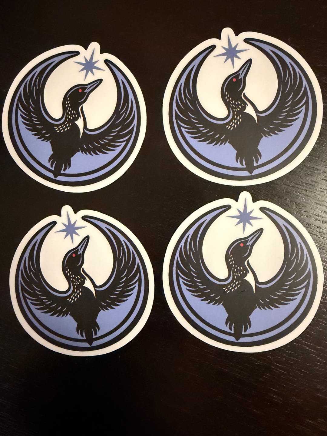 Customer photo review of Rebel Loon Sticker