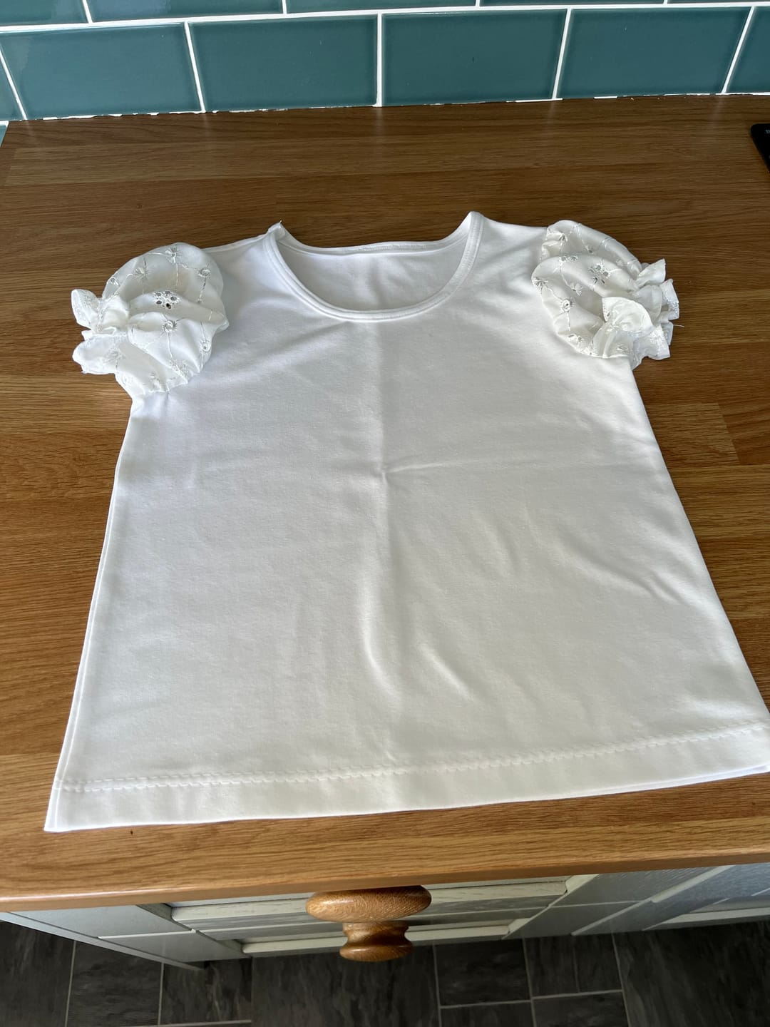 Customer photo review of Plain Cotton Jersey Fabric
