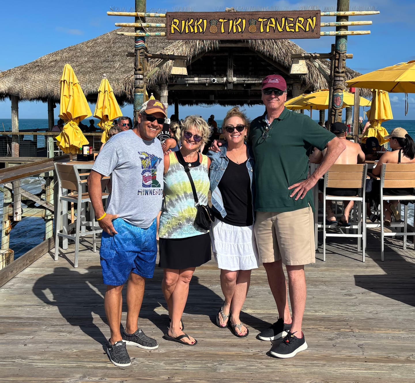 Customer photo review of Comfortable Cotton Vacation Ruffle Skirt