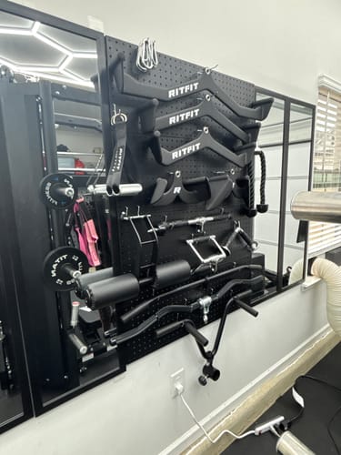 Customer photo review of RitFit Lat Pulldown Attachments Cable Machine Attachments Bundles
