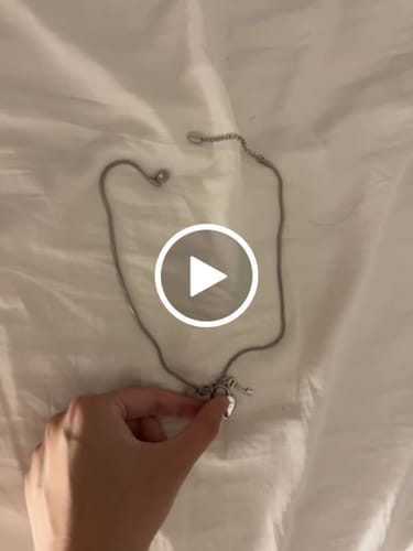 Customer video review of The Way To My Heart Charm Necklace