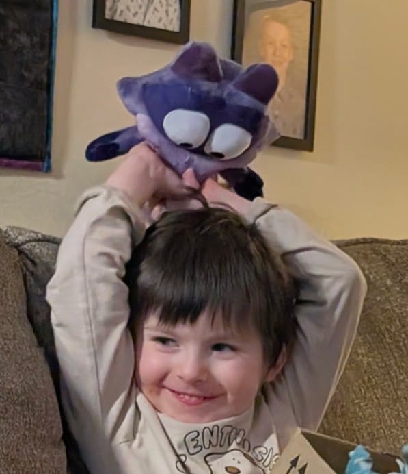 Customer photo review of Tuttle Twins - Derek Squishy Plush