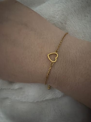 Customer photo review of Pulsera Corazón