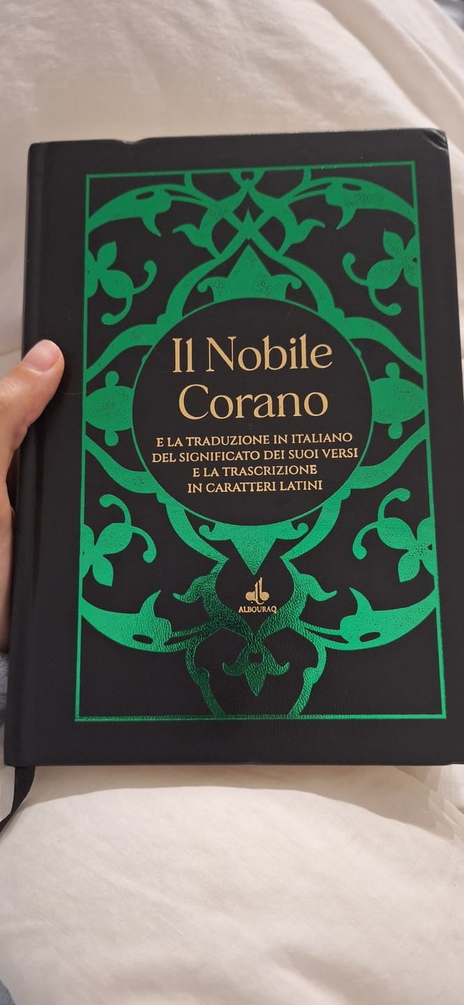Customer photo review of Corano traslitterato con traduzione in italiano - grande 15×20,5 cm