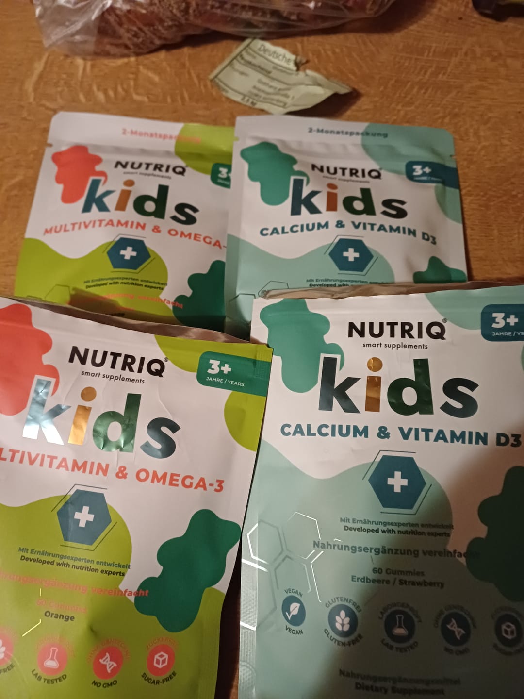 Customer photo review of Kids Calcium & Vitamin D3