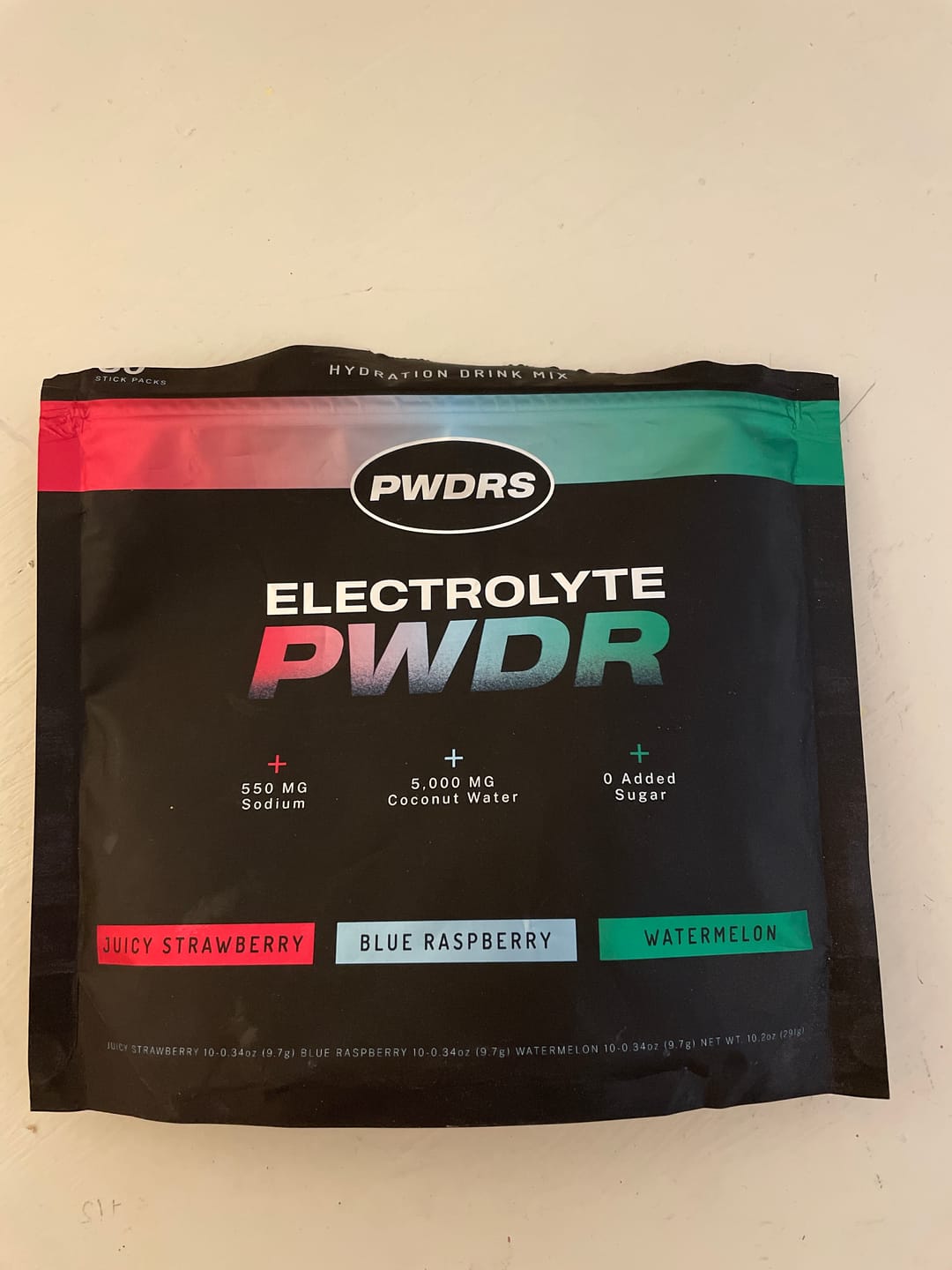Customer photo review of ELECTROLYTE PWDR