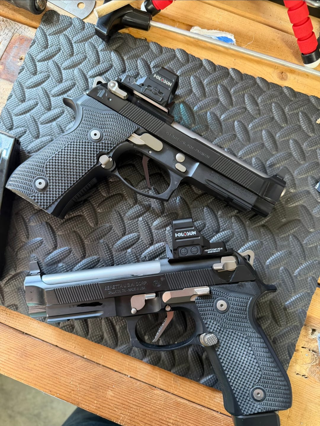 Customer photo review of Double/Single Action - XXX Beretta 92 Trigger