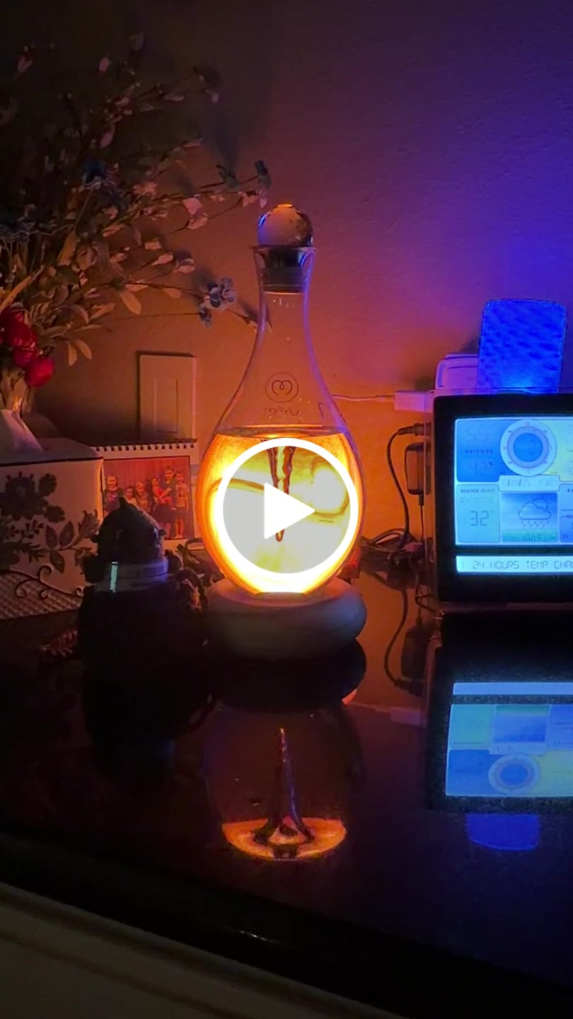 Customer video review of Swirl Glass Topper