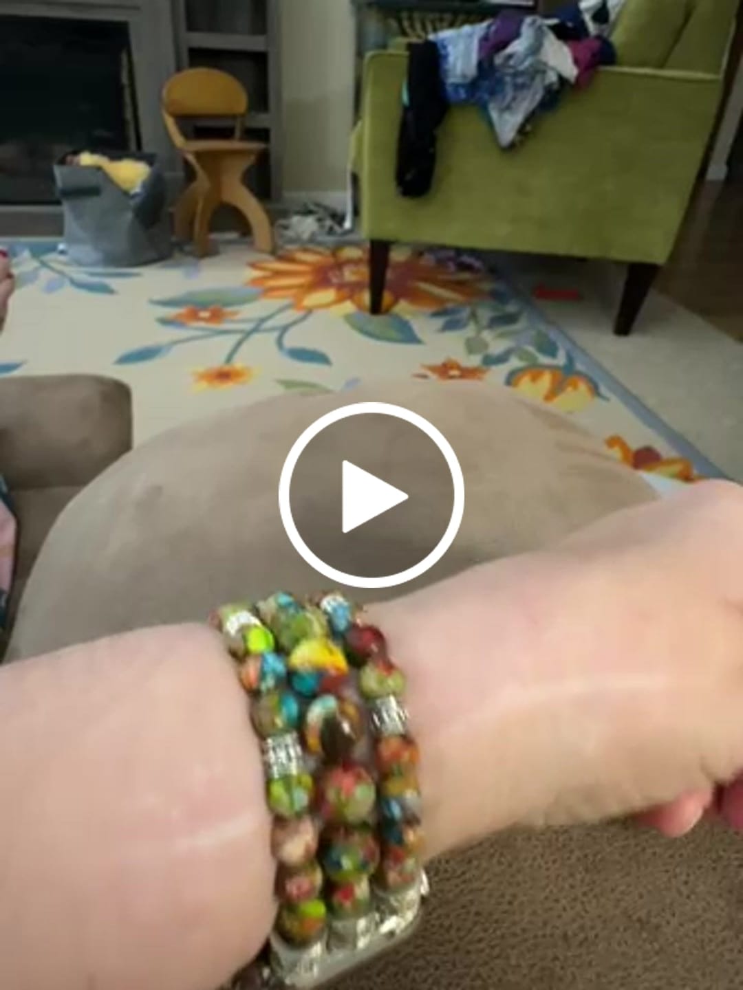 Customer video review of Vineyard Jasper Stretch Apple Watch Strap