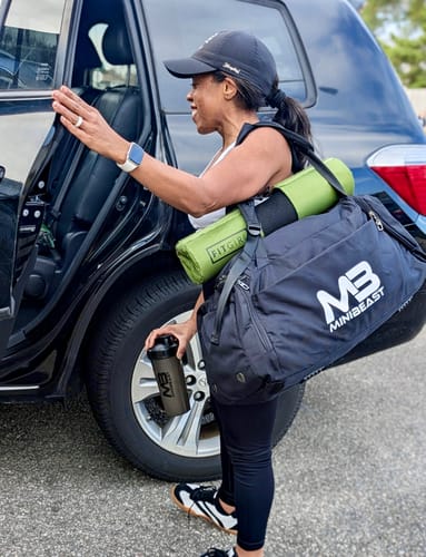 Customer photo review of Elite Hybrid Gym Bag