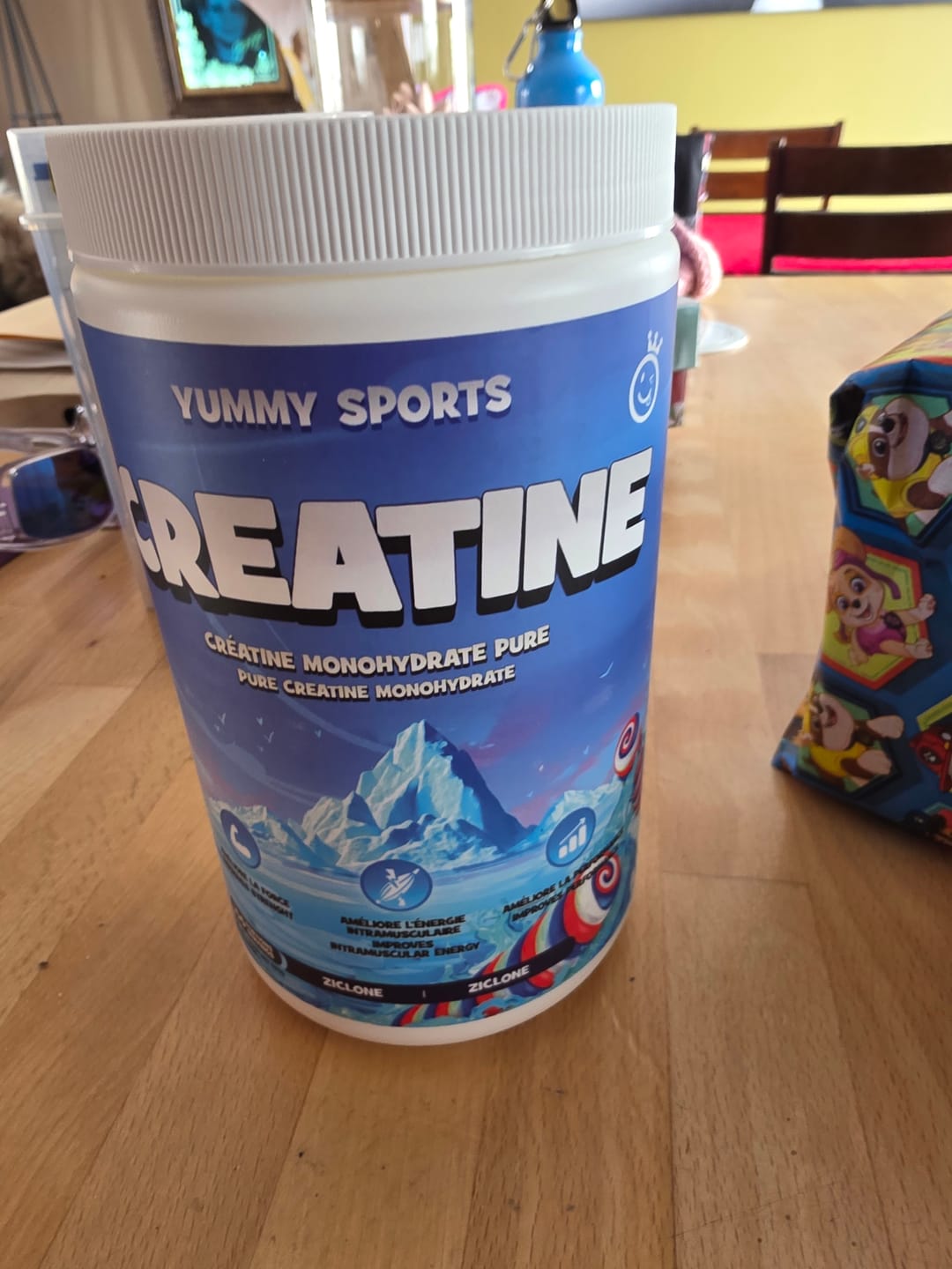 Customer photo review of Yummy Sports - Créatine - 500g