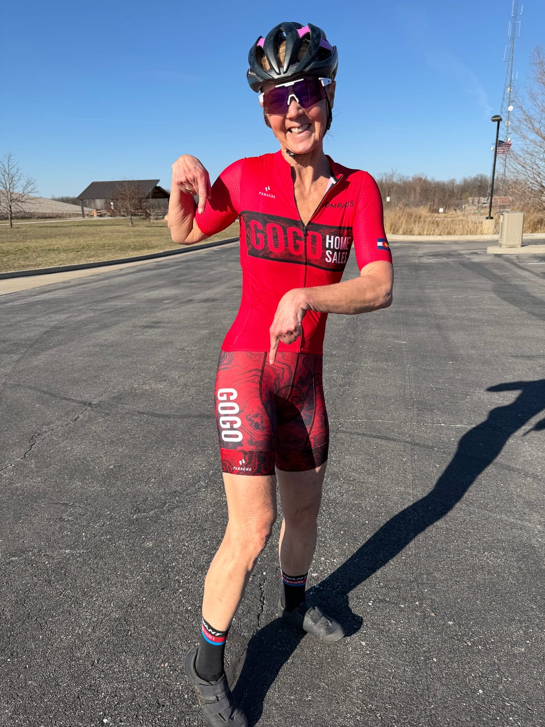 Customer photo review of GOGO26 - Women's Pro Bib Short - (Regular Inseam)
