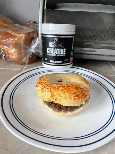 Customer photo review of CREATINE MONOHYDRATE