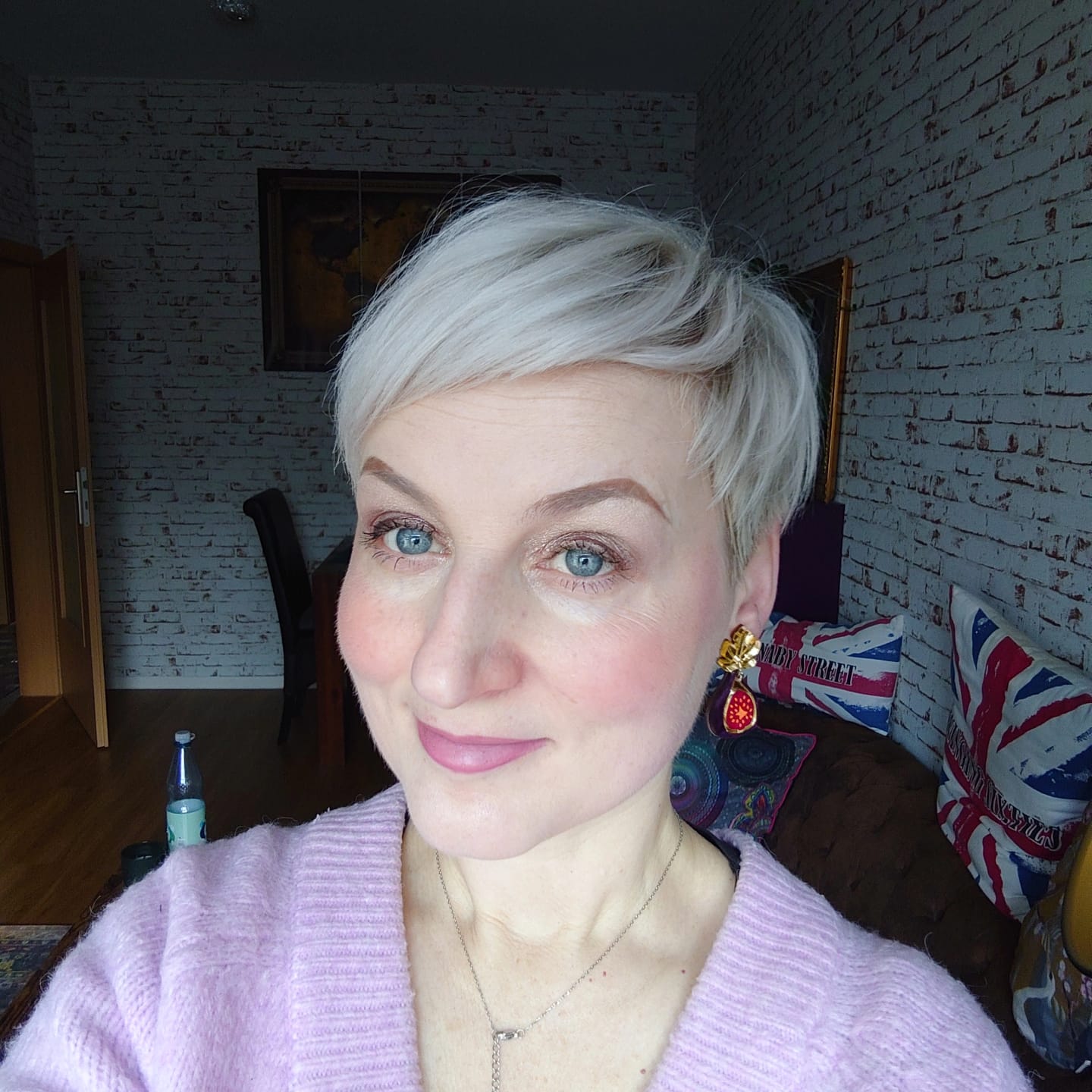 Customer photo review of Fig Earrings