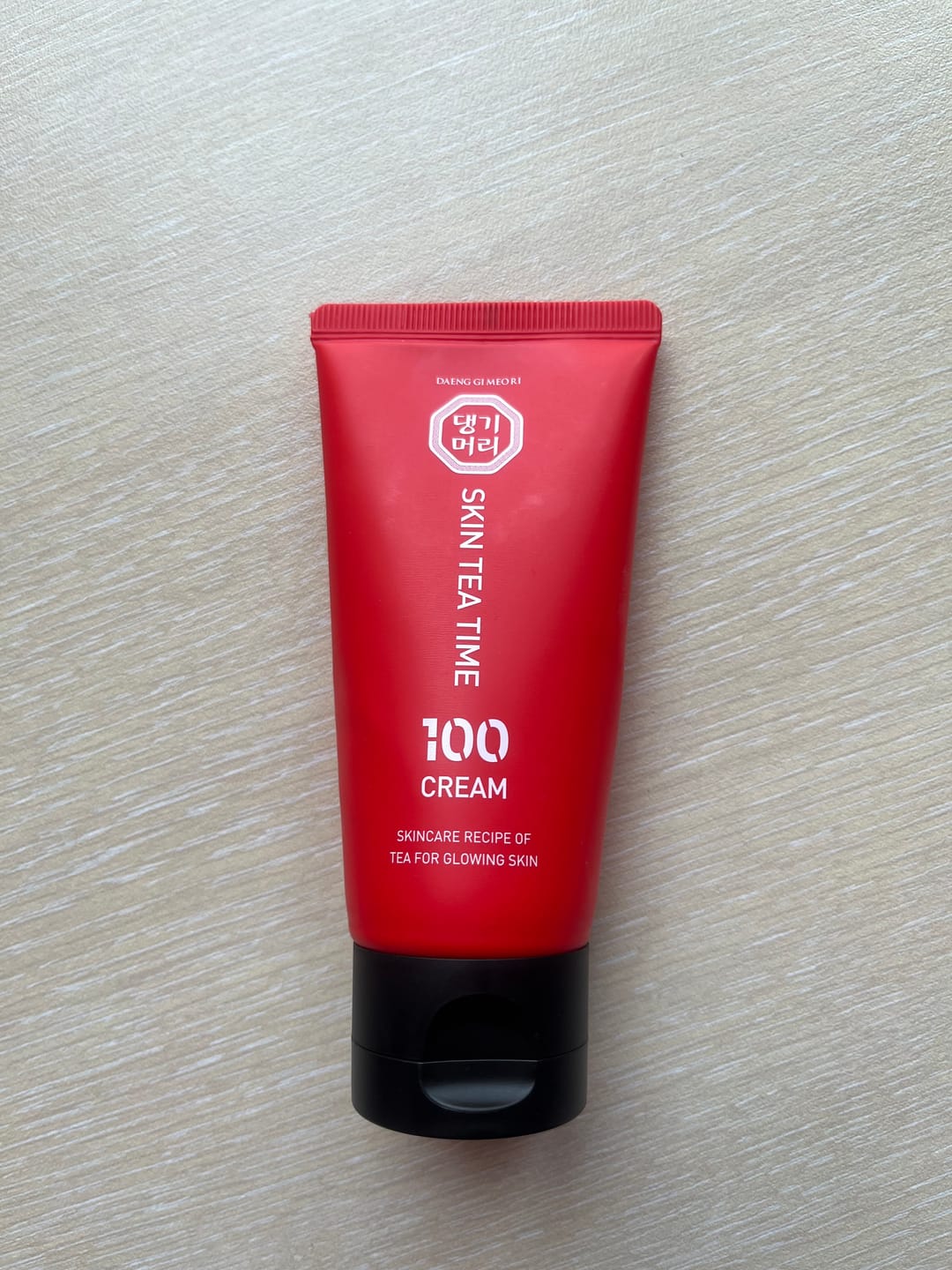 Customer photo review of Хидратиращ крем Шизандра против бръчки с фитоестрогени Doori Skin Tea Time 100 Cream