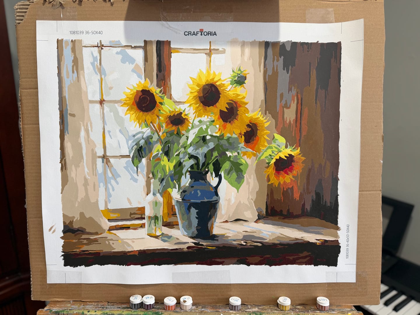 Customer photo review of Sunflowers Window Light