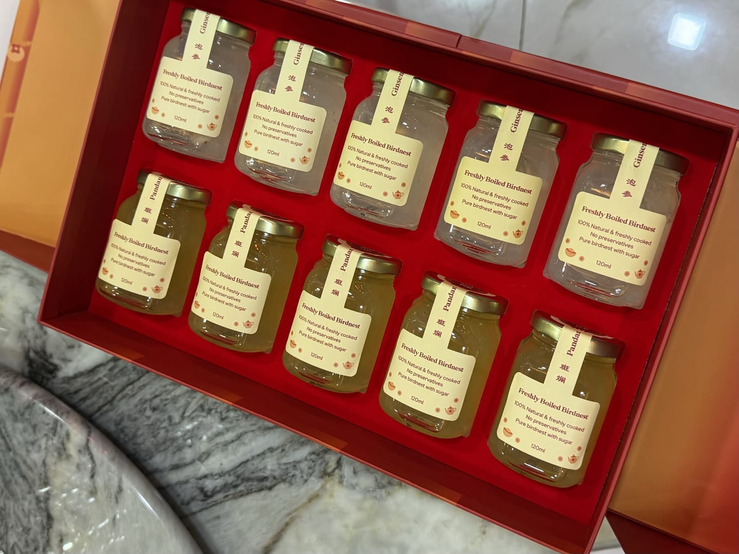 Customer photo review of Freshly Boiled Birdnest [6 Bottles]