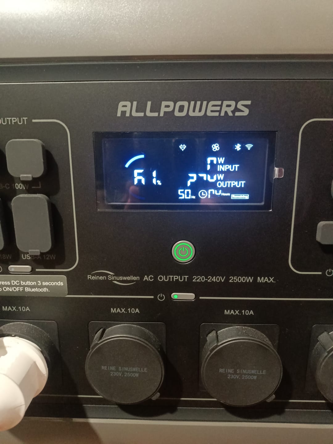 Customer photo review of ALLPOWERS R1500 LITE Portable Power Station 1600W 1056Wh