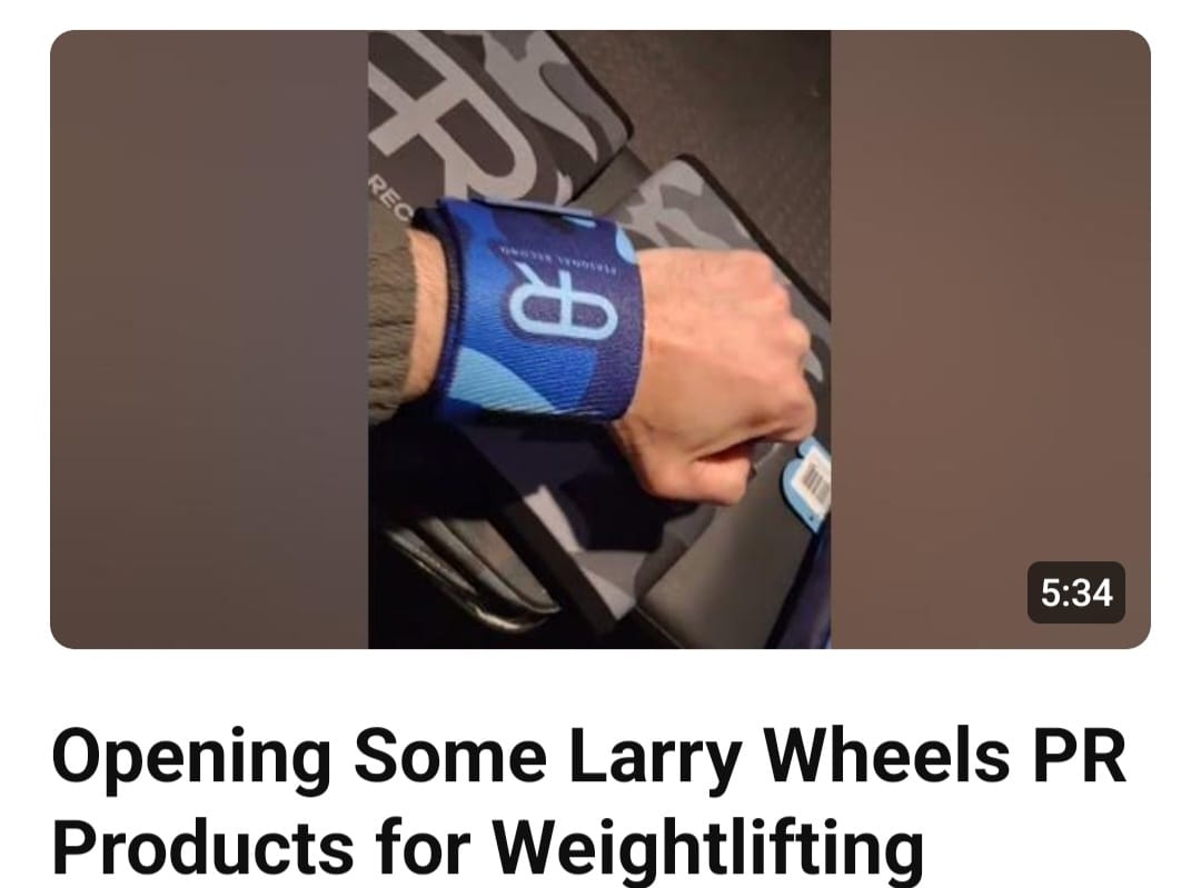 Customer photo review of PR Heavy Duty Premium Wrist Wraps - Blue Camo