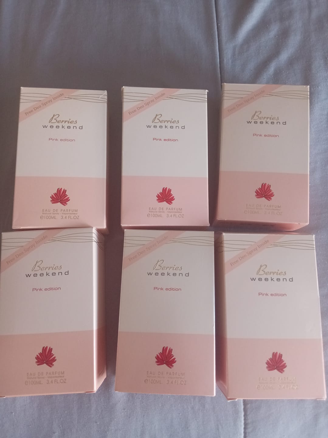 Customer photo review of Berries Weekend pink edition 100ml