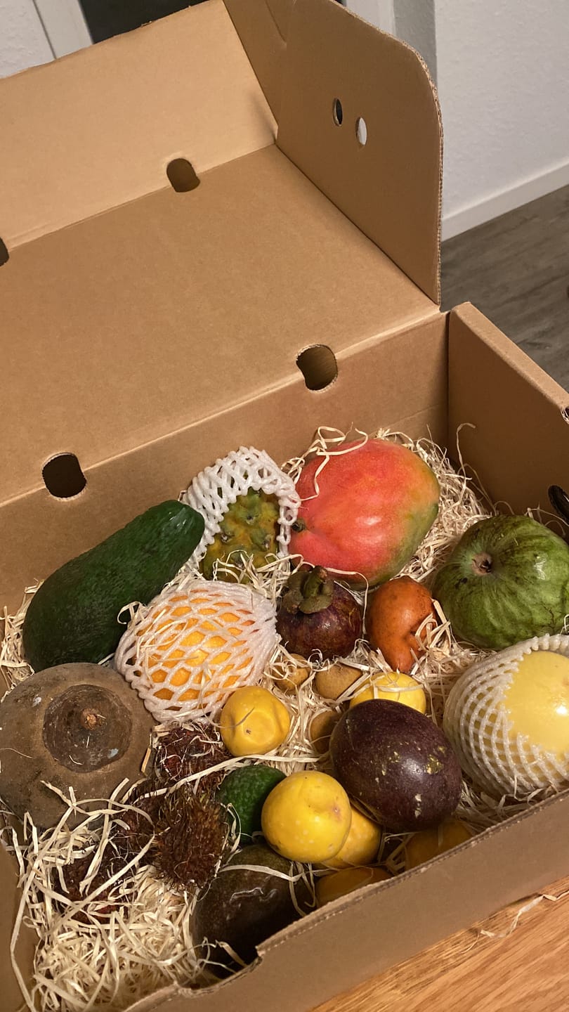 Customer photo review of Probierbox "Exotische Früchte"