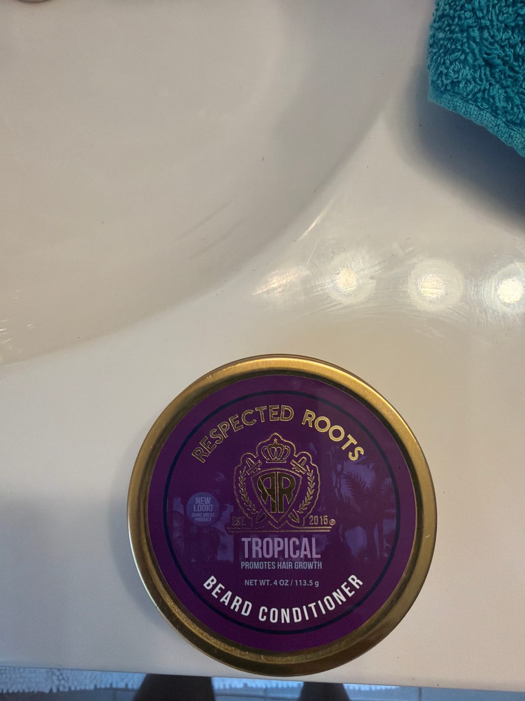 Customer photo review of Beard Conditioner - Tropical Scent