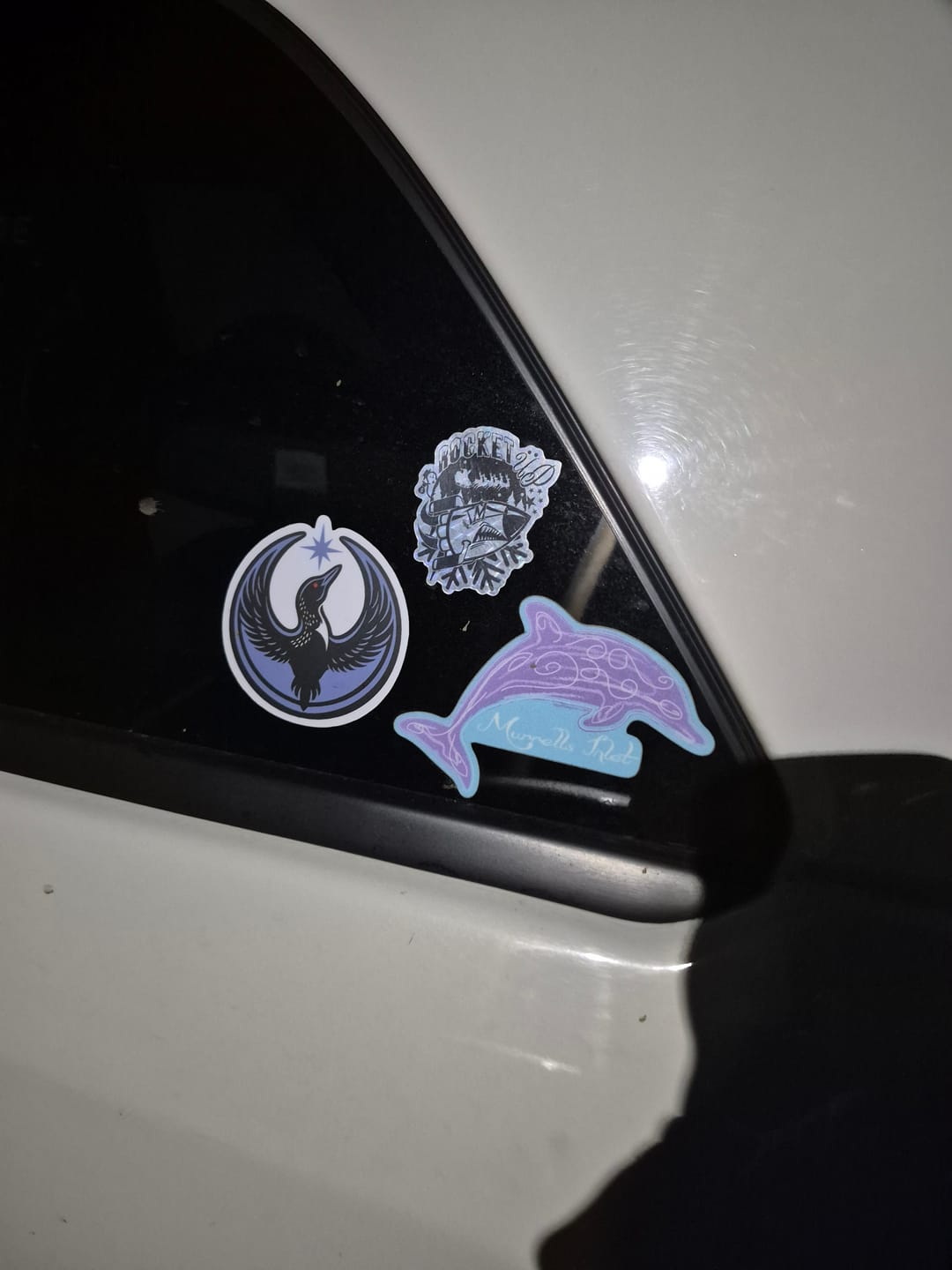 Customer photo review of Rebel Loon Sticker