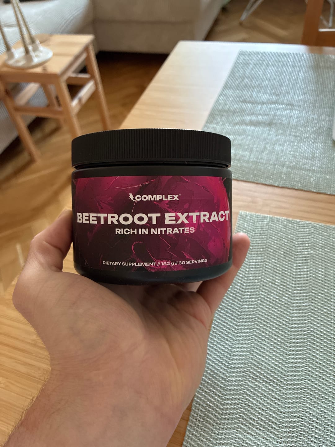 Customer photo review of Beetroot Extract