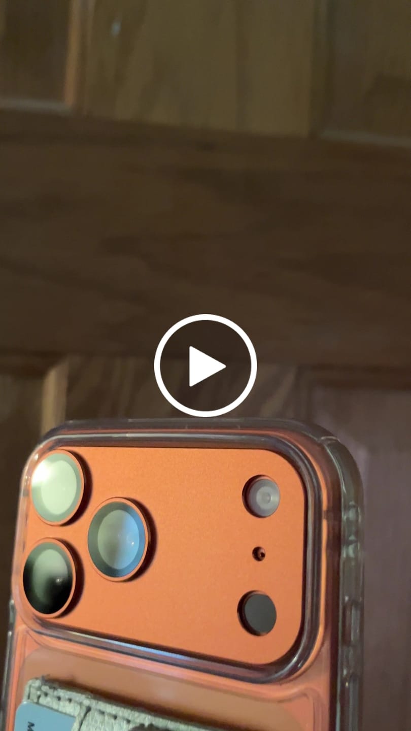 Customer video review of iPhone 17 Pro Max Camera Protector - Strong Titanium (2-Pack) | ZeroDamage
