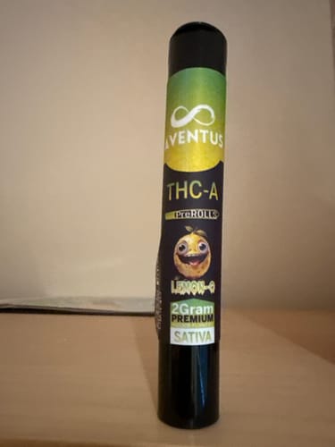 Customer photo review of THC-A 2 Gram Pre-Roll LEMON-0