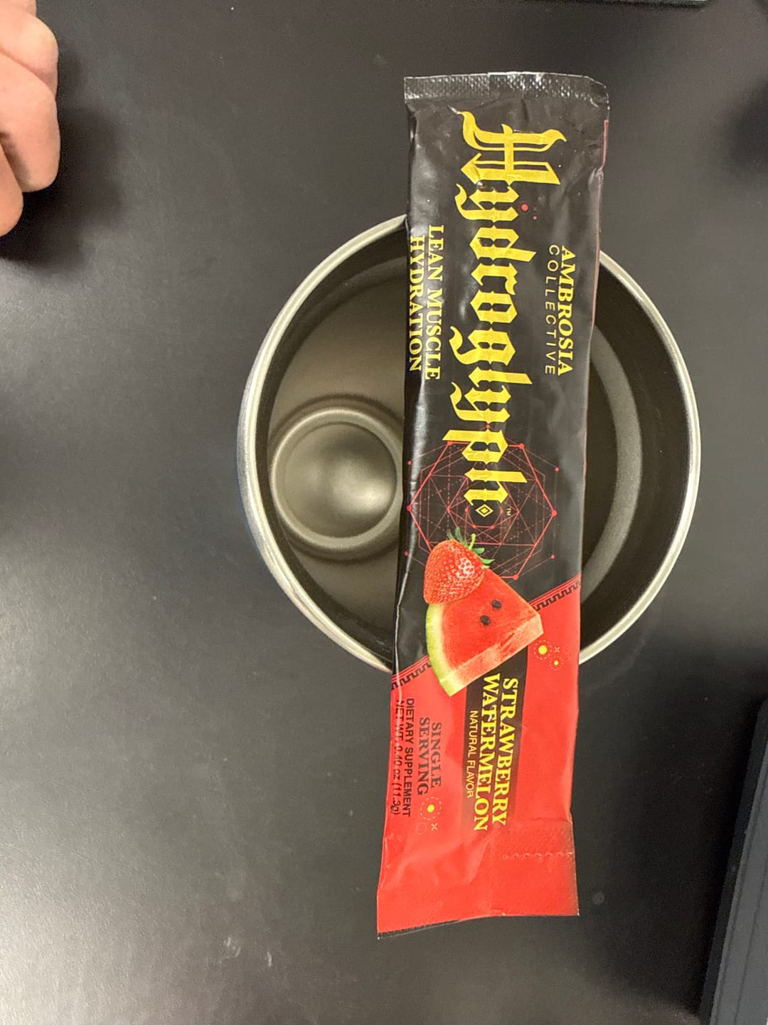 Customer photo review of Hydroglyph™ - Hydration Stick Packs (24ct Variety)