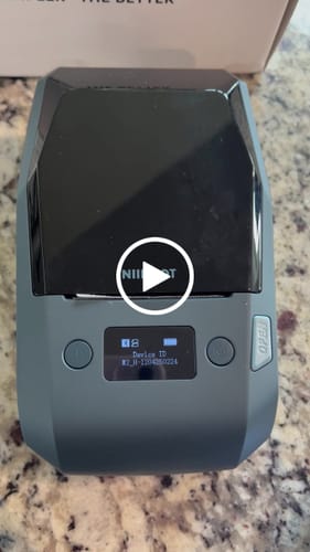 Customer video review of NIIMBOT M2 Thermal Transfer Label Maker, Smart Color Printing with Phones & PC for Office, Outdoor Equipment