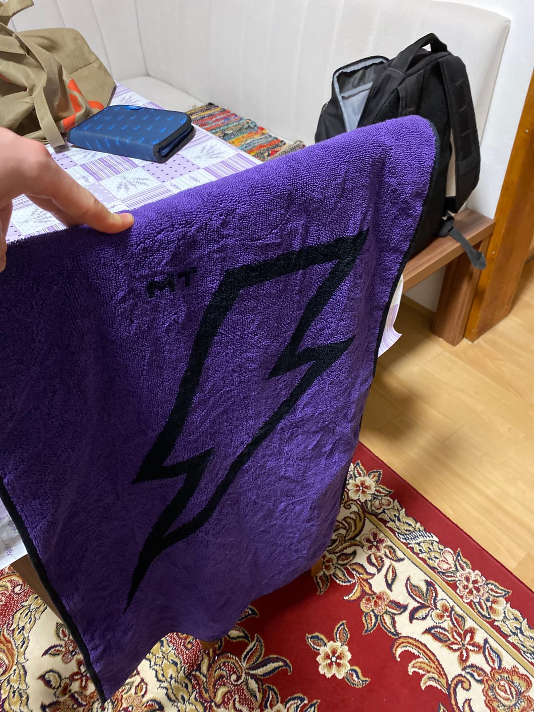 Customer photo review of Gym Towel