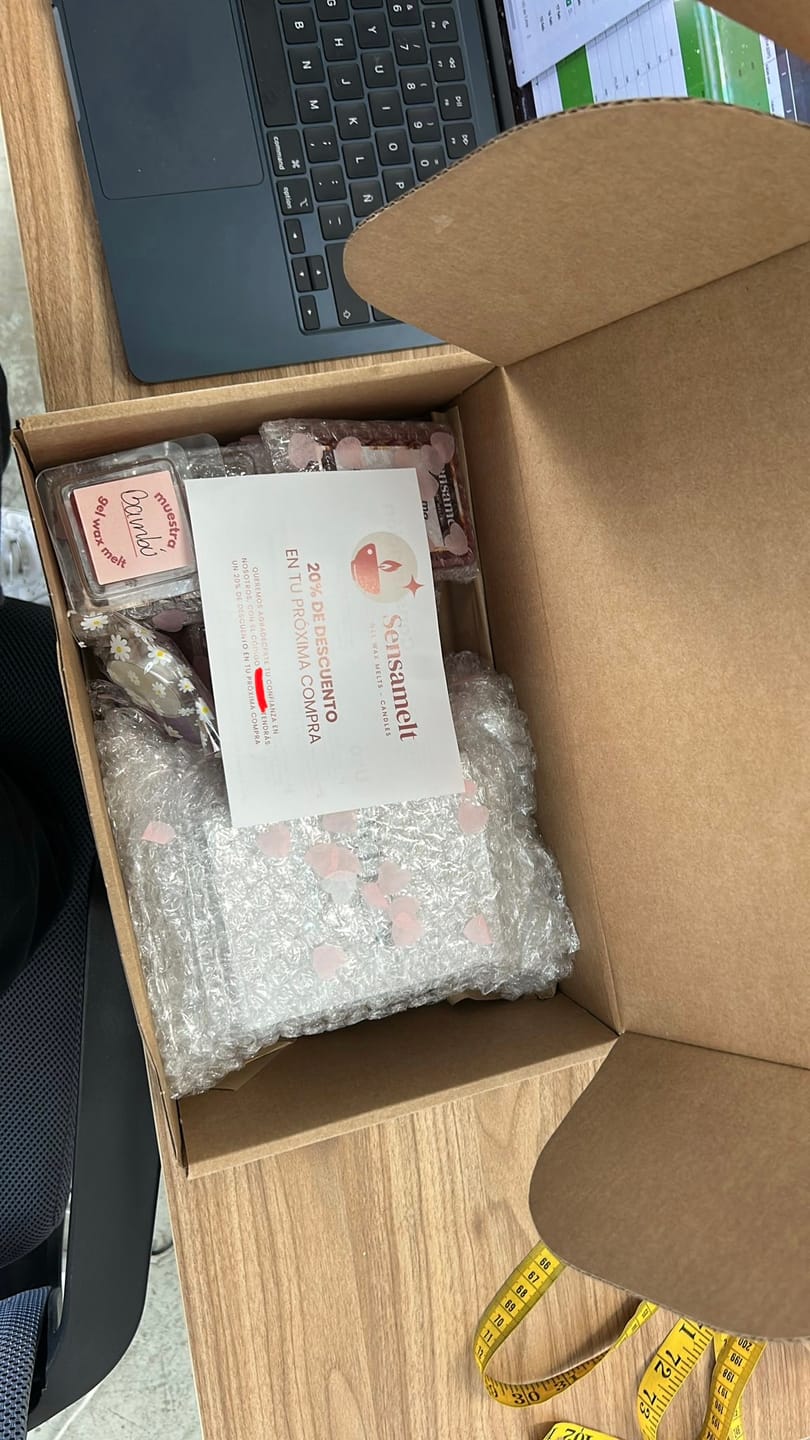 Customer photo review of Kit Ritual de Amor – Edición San Valentín