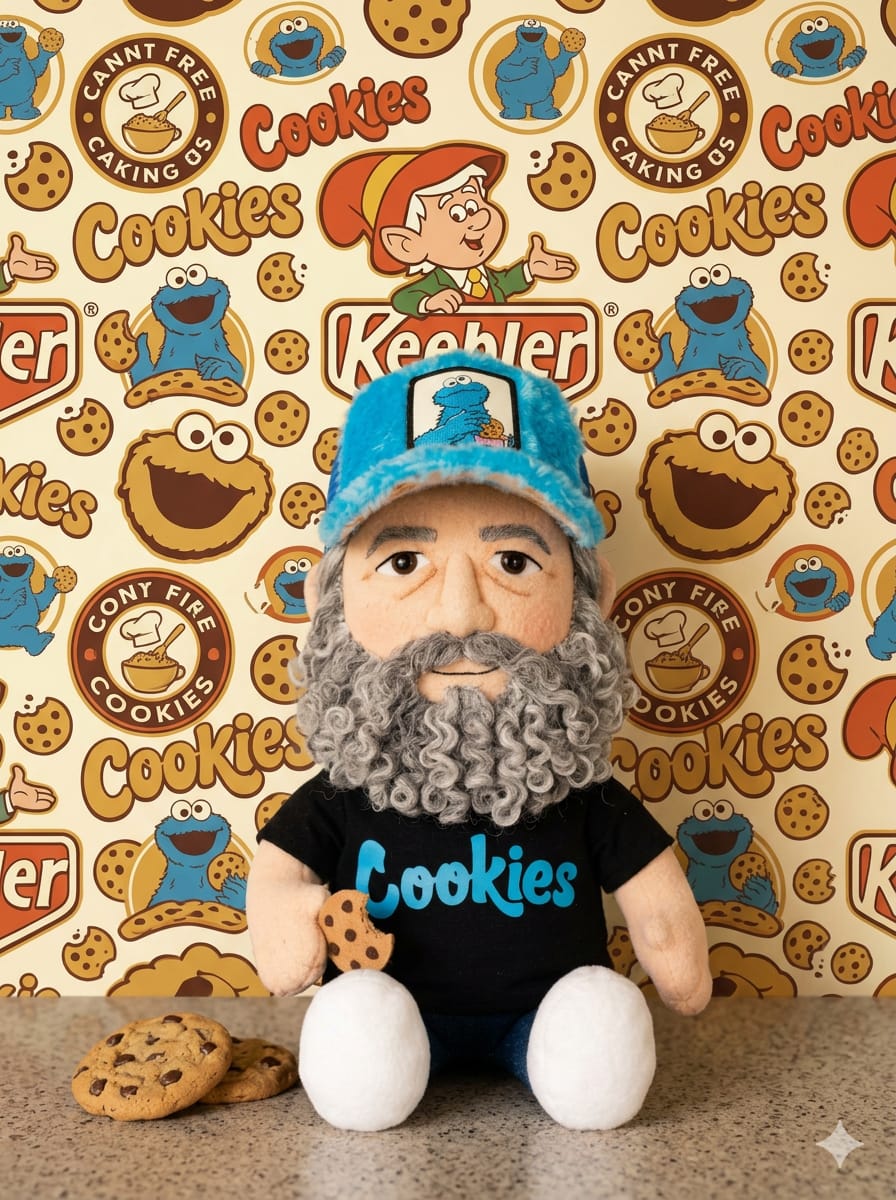 Customer photo review of OVERLORD X Sesame Street: Cookie Monster