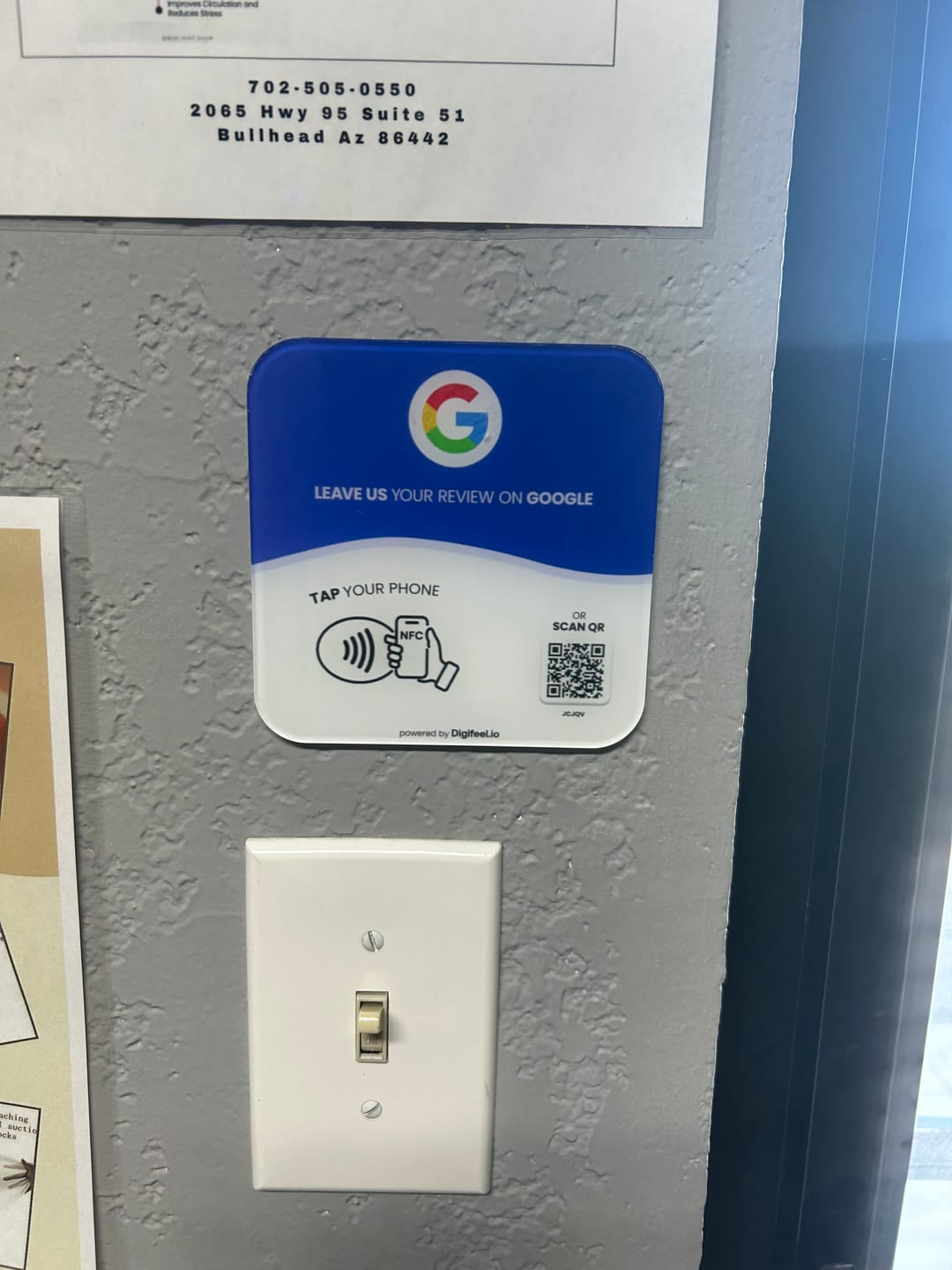 Customer photo review of Google Reviews - Plate