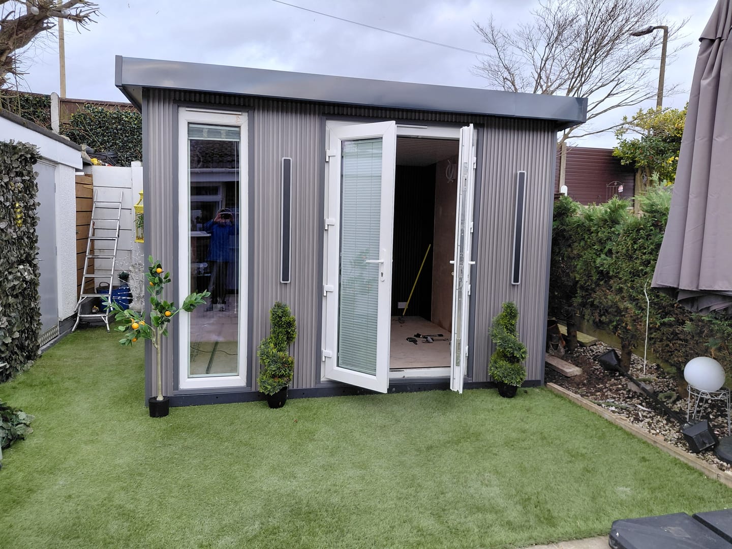 Customer photo review of Outdoor End Trim (Multiple Colours)