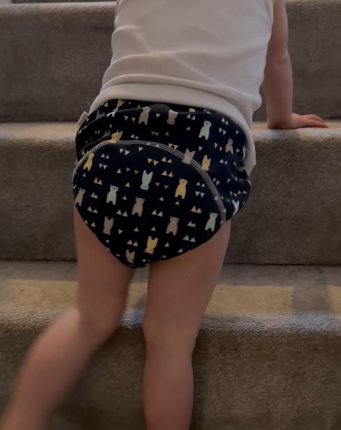 Customer photo review of Potty Training Underwear - Specifically designed for potty training. Our Body-Signal Learning Layer™ helps toddlers recognize when it’s time to go.