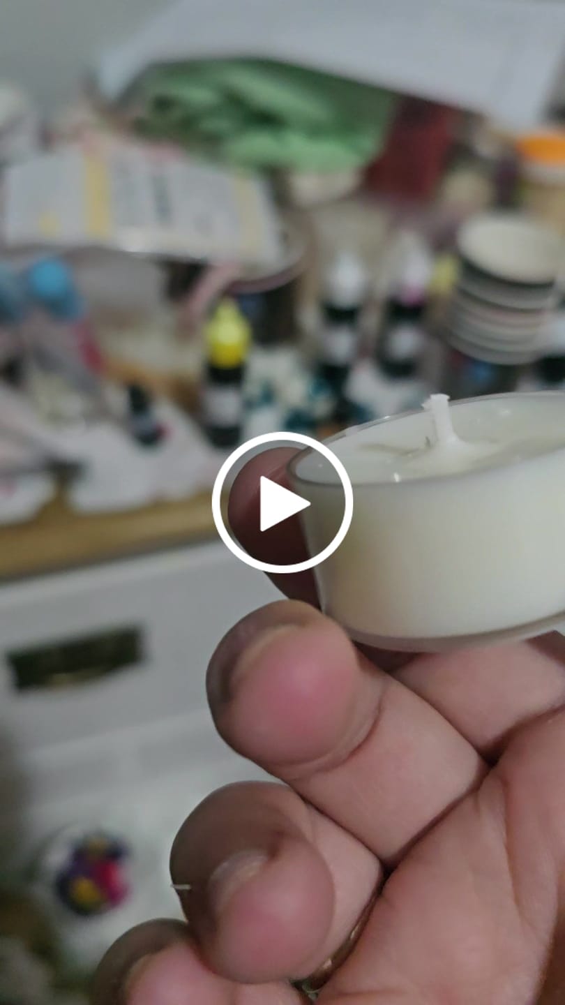 Customer video review of MECHAS PARA VELAS DE TÉ