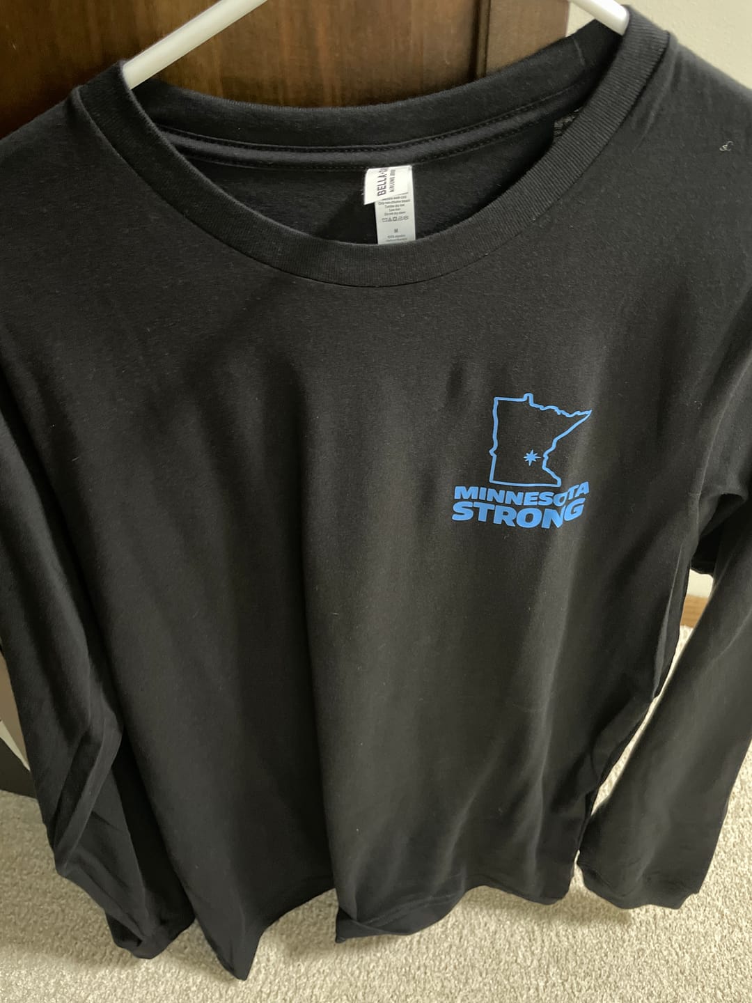 Customer photo review of Minnesota Strong Rebel Loon T-Shirt