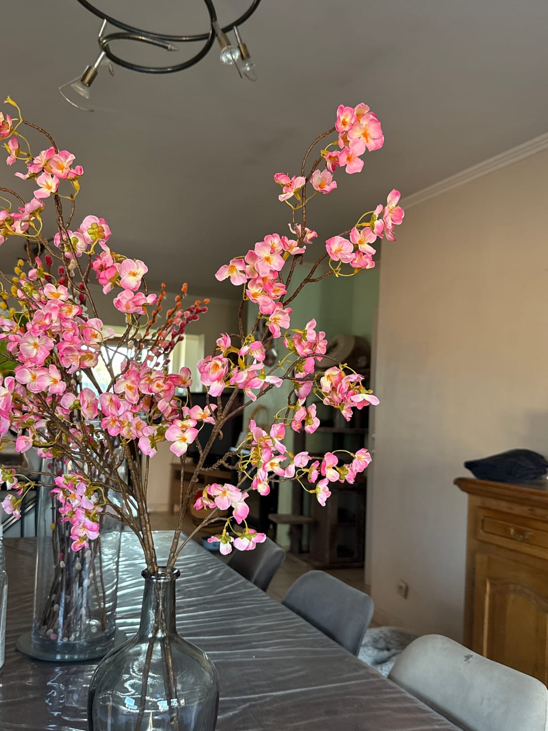 Customer photo review of Zijden Bloesem - Fuchsia roze