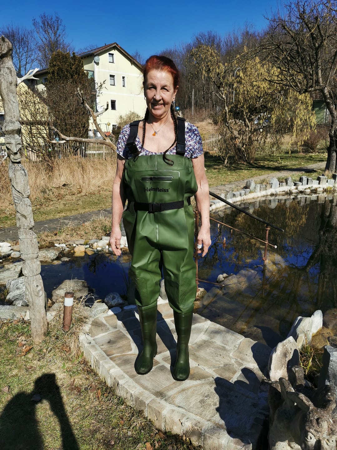 Customer photo review of Wathose grün