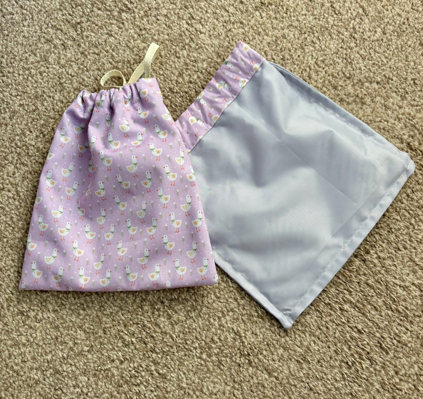 Customer photo review of Ducky Delight Polycotton Fabric