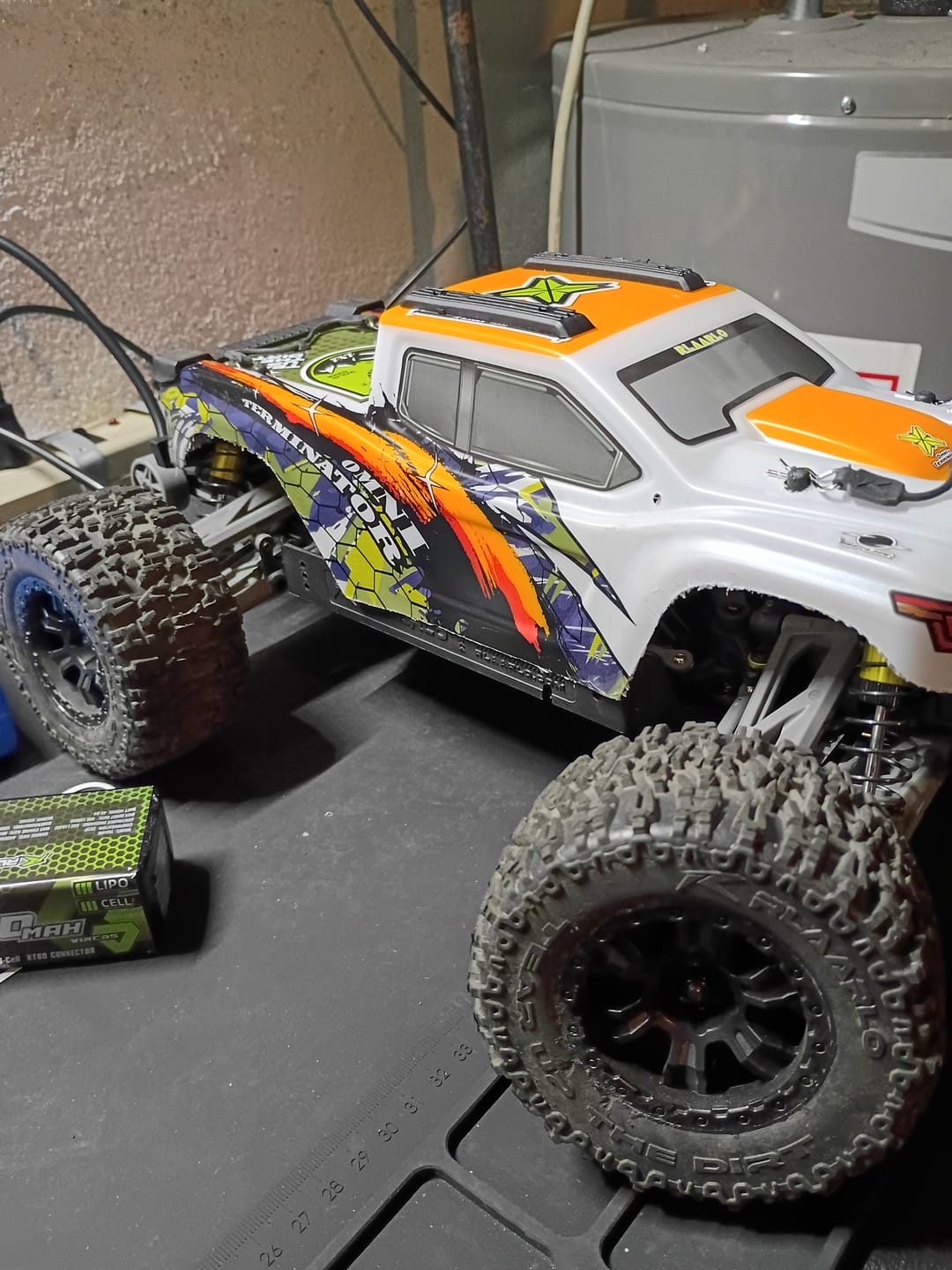 Customer photo review of Car Body, PC For RZ001（Orange + White）