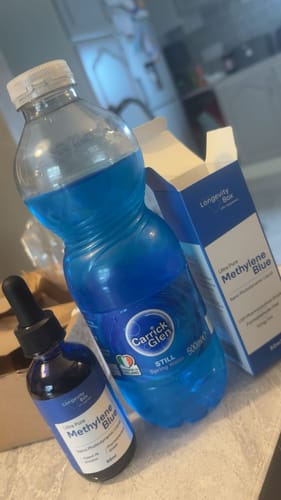Customer photo review of Ultra Pure Methylene Blue
